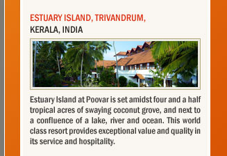 Estuary Island, Trivandrum, Kerala, India